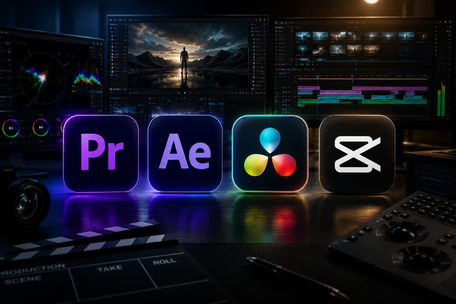 Professional video editing software and tools